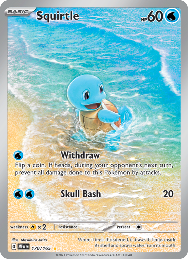 Squirtle - Pokémon TCG Card