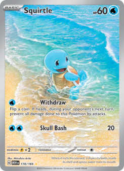 Squirtle - pokemon TCG Card