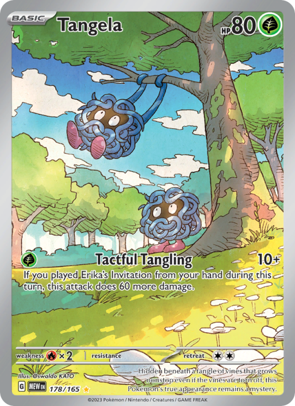 Tangela - Pokémon TCG Card