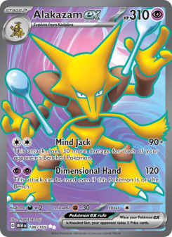 Alakazam ex - pokemon TCG Card