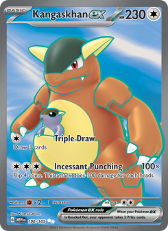 Kangaskhan ex - pokemon TCG Card
