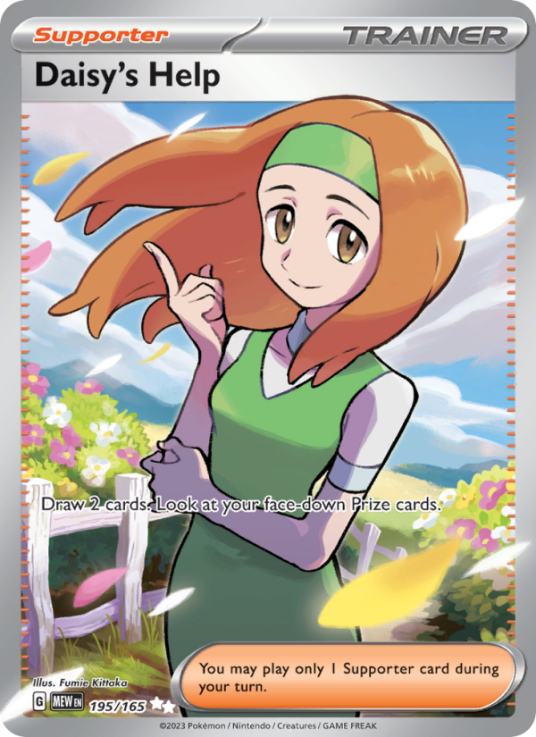 Daisy's Help - Pokémon TCG Card