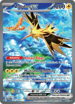 Zapdos ex - pokemon TCG Card