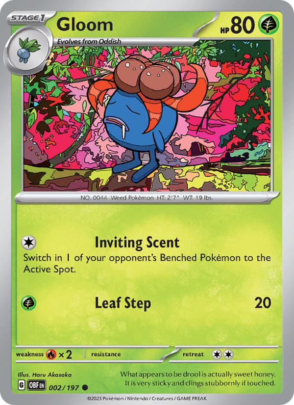 Gloom - Pokémon TCG Card