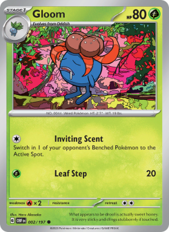 Gloom - pokemon TCG Card