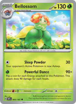 Bellossom - pokemon TCG Card