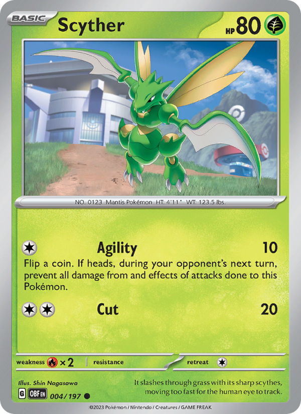 Scyther - Pokémon TCG Card
