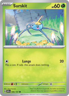 Surskit - pokemon TCG Card