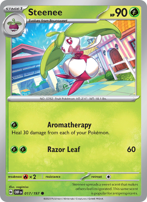 Steenee - Pokémon TCG Card
