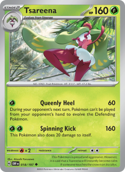 Tsareena - pokemon TCG Card