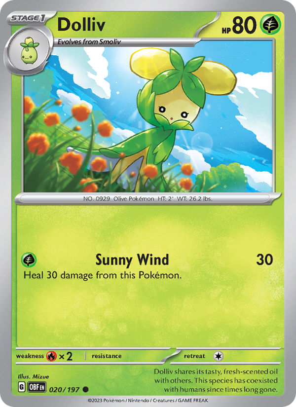 Dolliv - Pokémon TCG Card