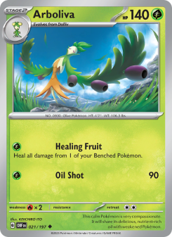 Arboliva - pokemon TCG Card