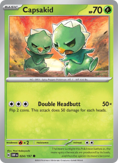 Capsakid - pokemon TCG Card