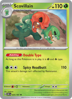 Scovillain - pokemon TCG Card