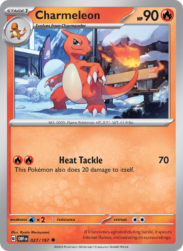 Charmeleon - Pokémon TCG Card