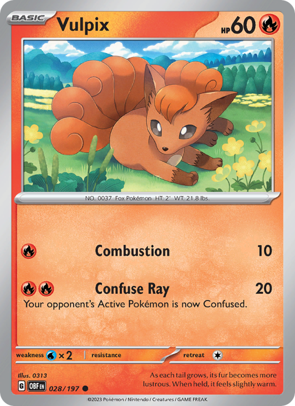 Vulpix - Pokémon TCG Card