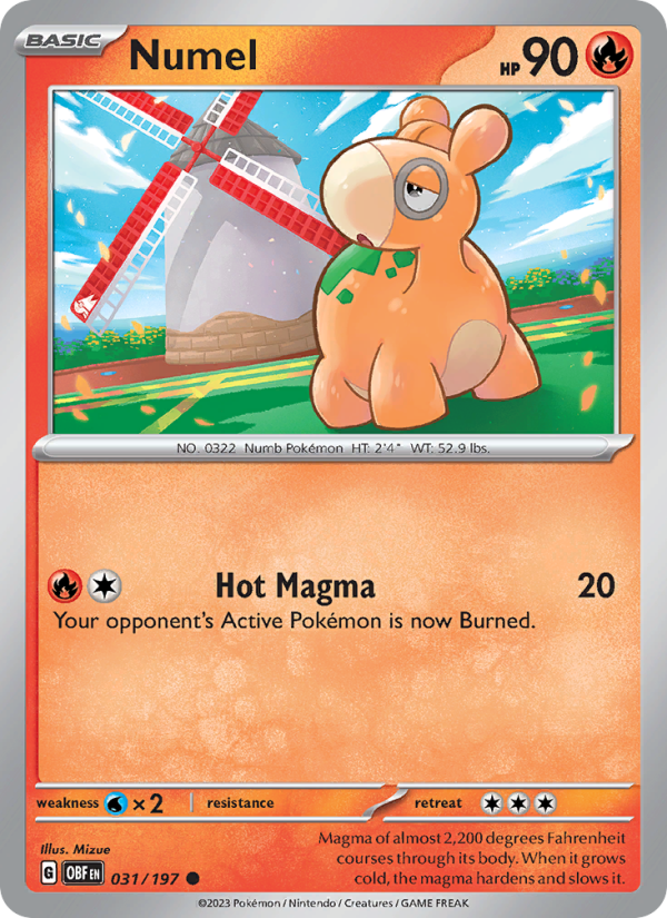 Numel - Pokémon TCG Card