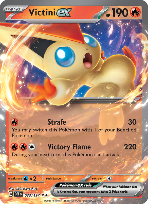 Victini ex - Pokémon TCG Card