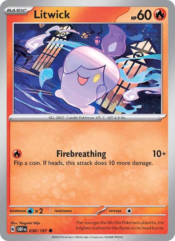 Litwick - Pokémon TCG Card