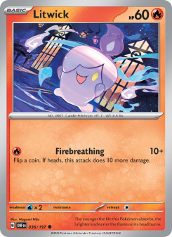 Litwick - pokemon TCG Card