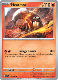 Heatmor - pokemon TCG Card