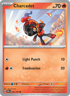 Charcadet - pokemon TCG Card