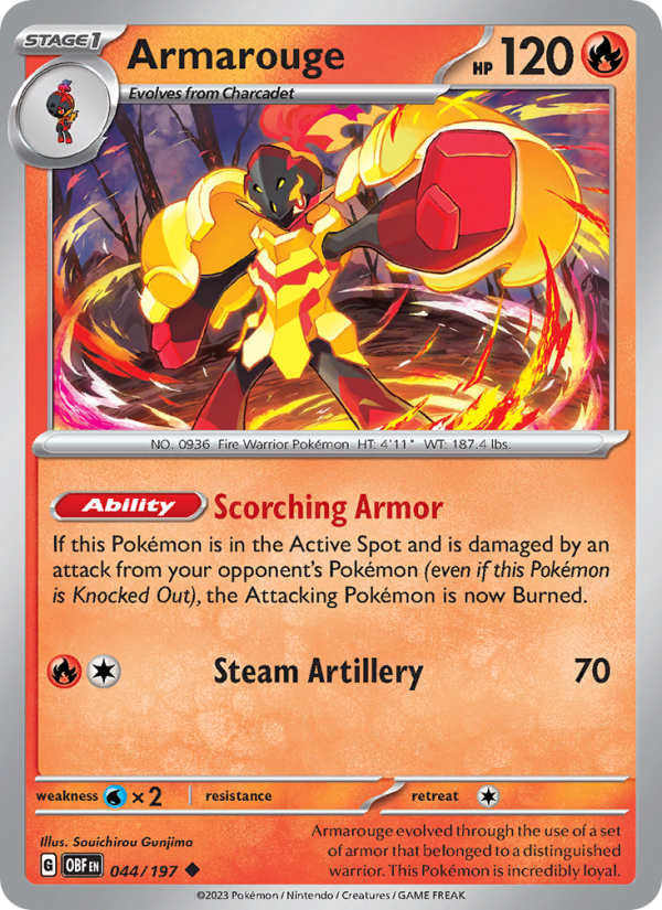 Armarouge - Pokémon TCG Card