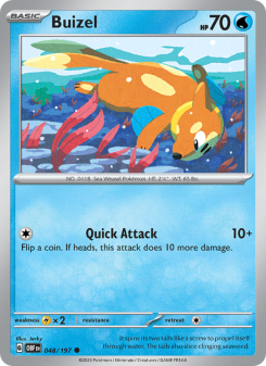 Buizel - pokemon TCG Card