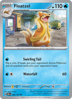 Floatzel - pokemon TCG Card