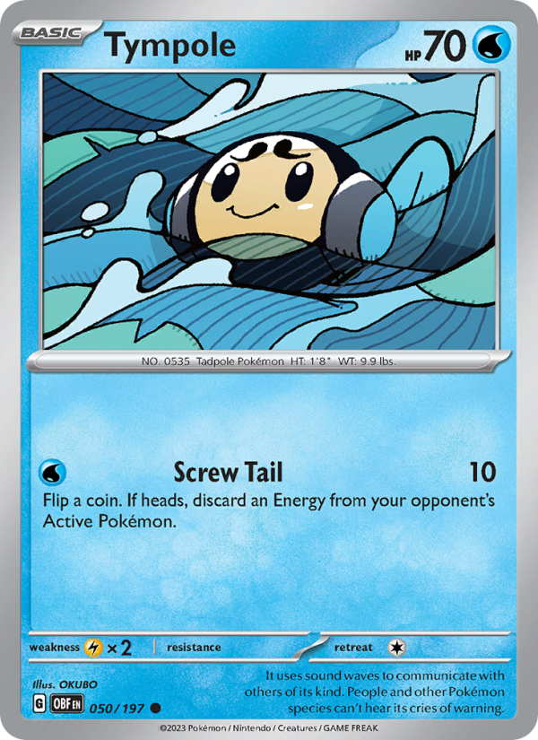 Tympole - Pokémon TCG Card