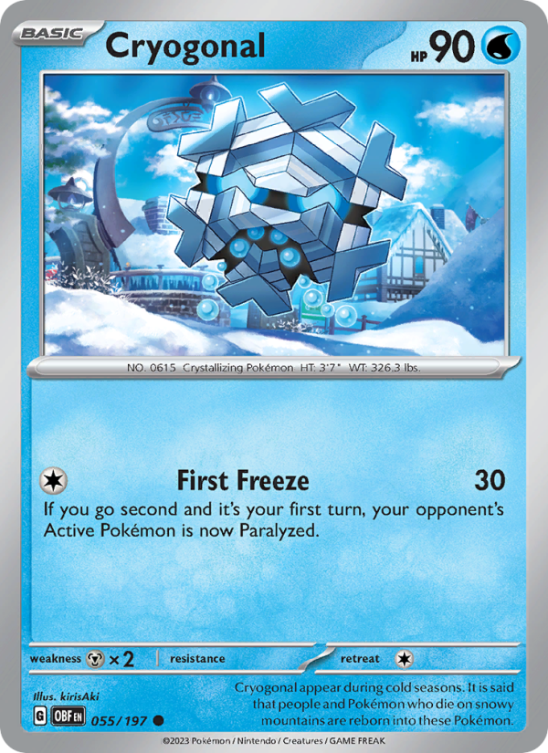 Cryogonal - Pokémon TCG Card