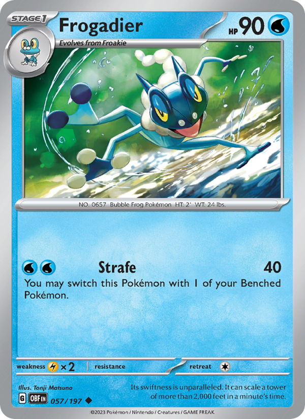 Frogadier - Pokémon TCG Card