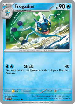 Frogadier - pokemon TCG Card