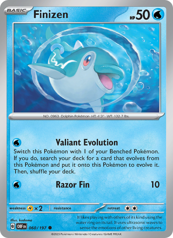 Finizen - Pokémon TCG Card