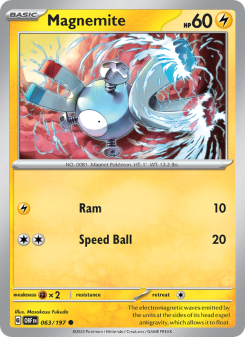 Magnemite - pokemon TCG Card