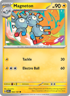 Magneton - pokemon TCG Card