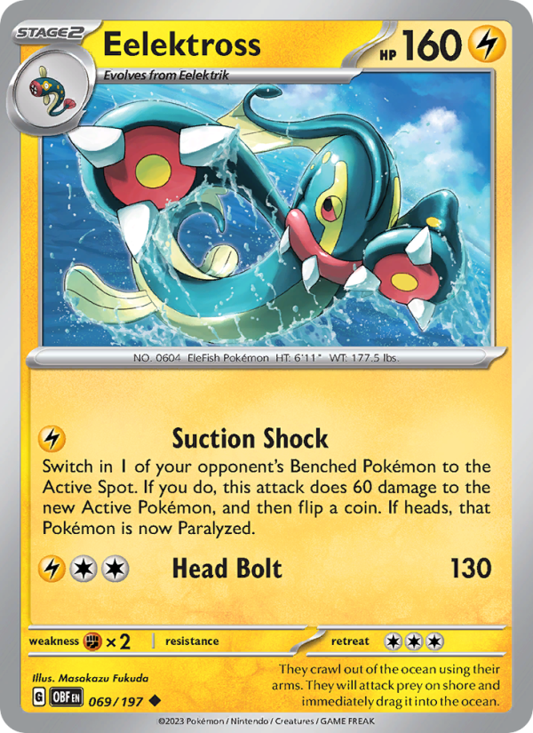 Eelektross - Pokémon TCG Card