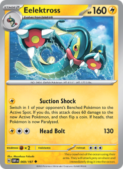 Eelektross - pokemon TCG Card