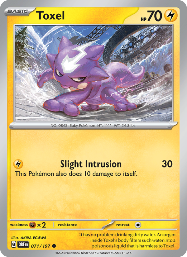 Toxel - Pokémon TCG Card