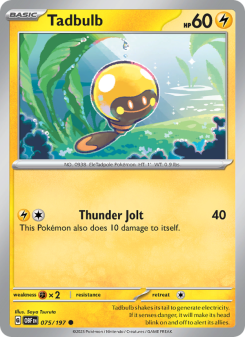 Tadbulb - pokemon TCG Card