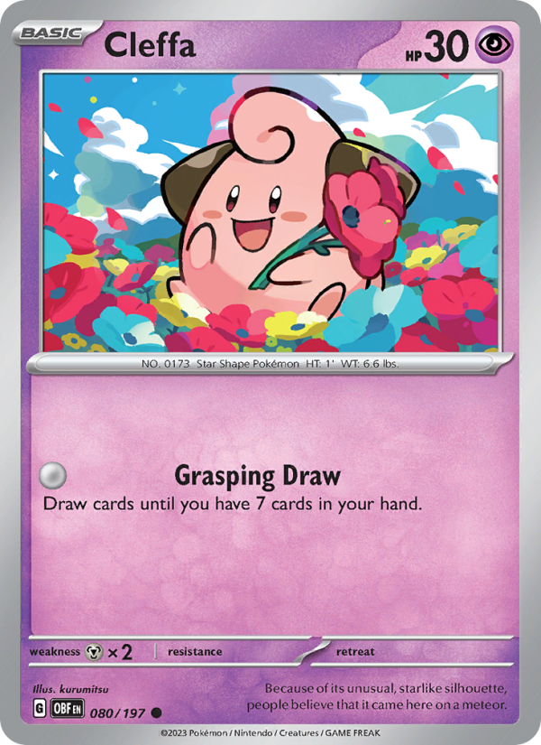Cleffa - Pokémon TCG Card