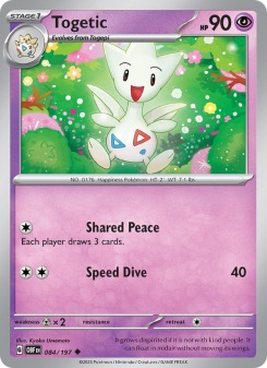 Togetic - pokemon TCG Card