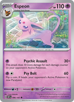 Espeon - pokemon TCG Card