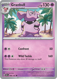 Granbull - pokemon TCG Card