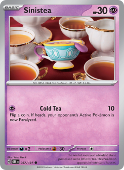 Sinistea - pokemon TCG Card