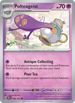 Polteageist - pokemon TCG Card