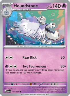 Houndstone - pokemon TCG Card
