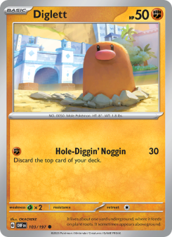 Diglett - pokemon TCG Card