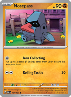 Nosepass - pokemon TCG Card