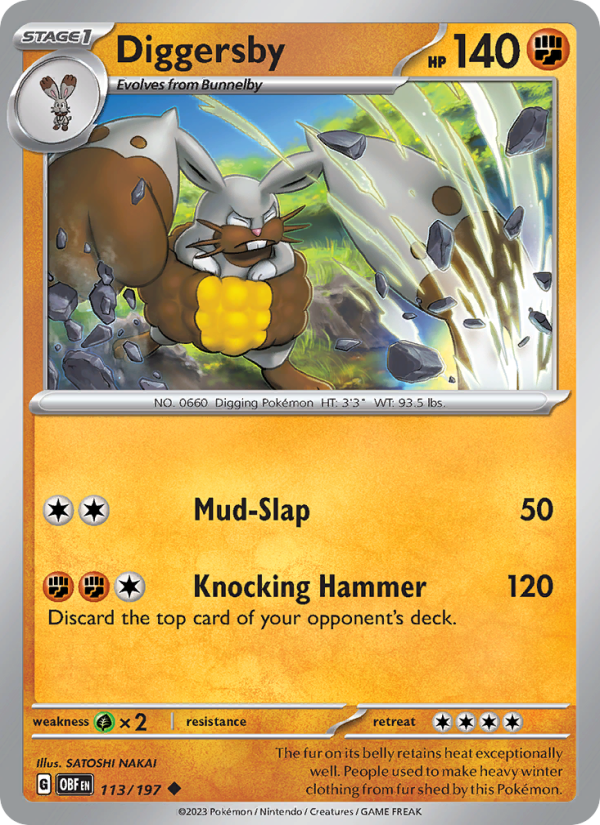 Diggersby - Pokémon TCG Card